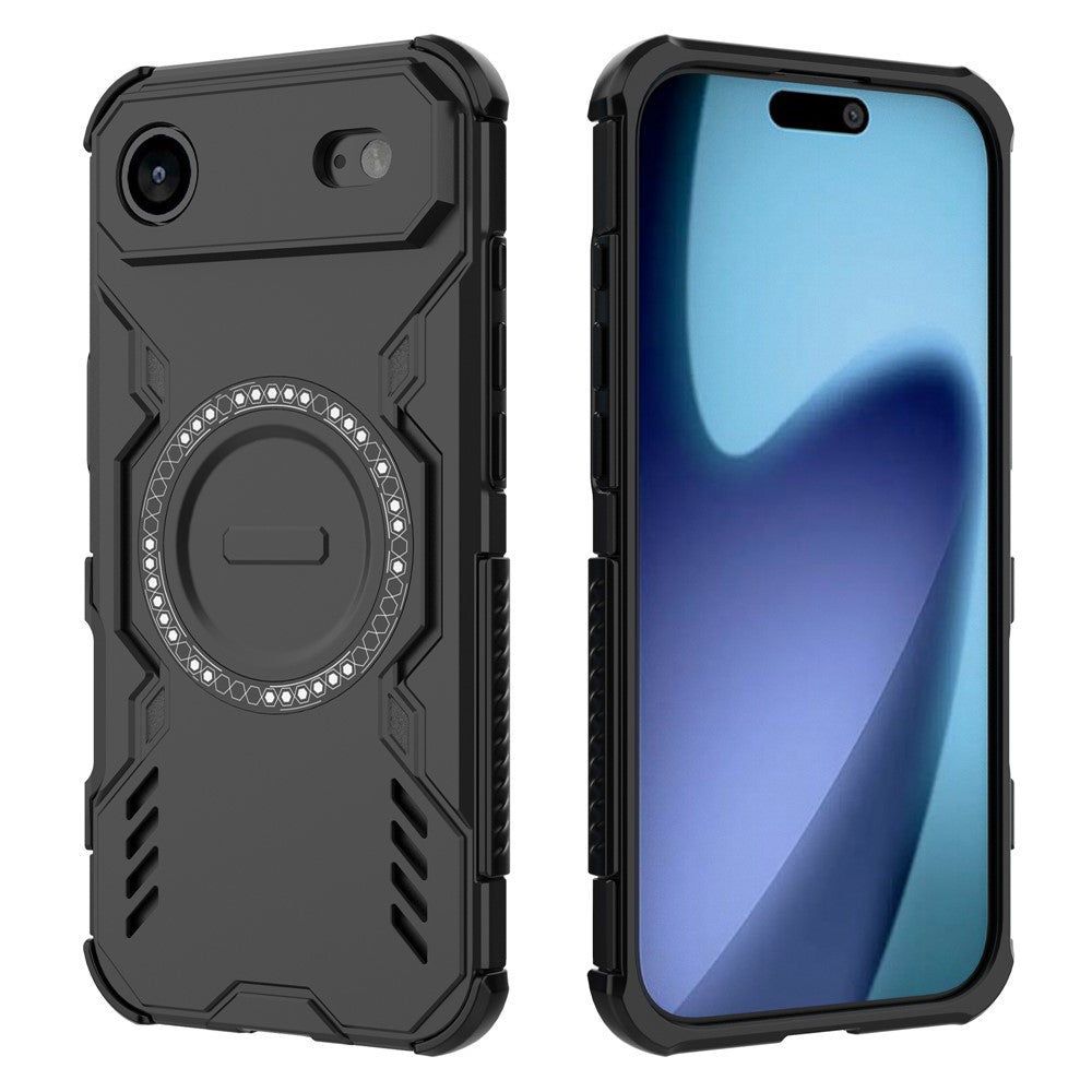 iPhone Air magnetische Hülle – Mit Schmetterlingsrüstung & Hohlwärmeableitung