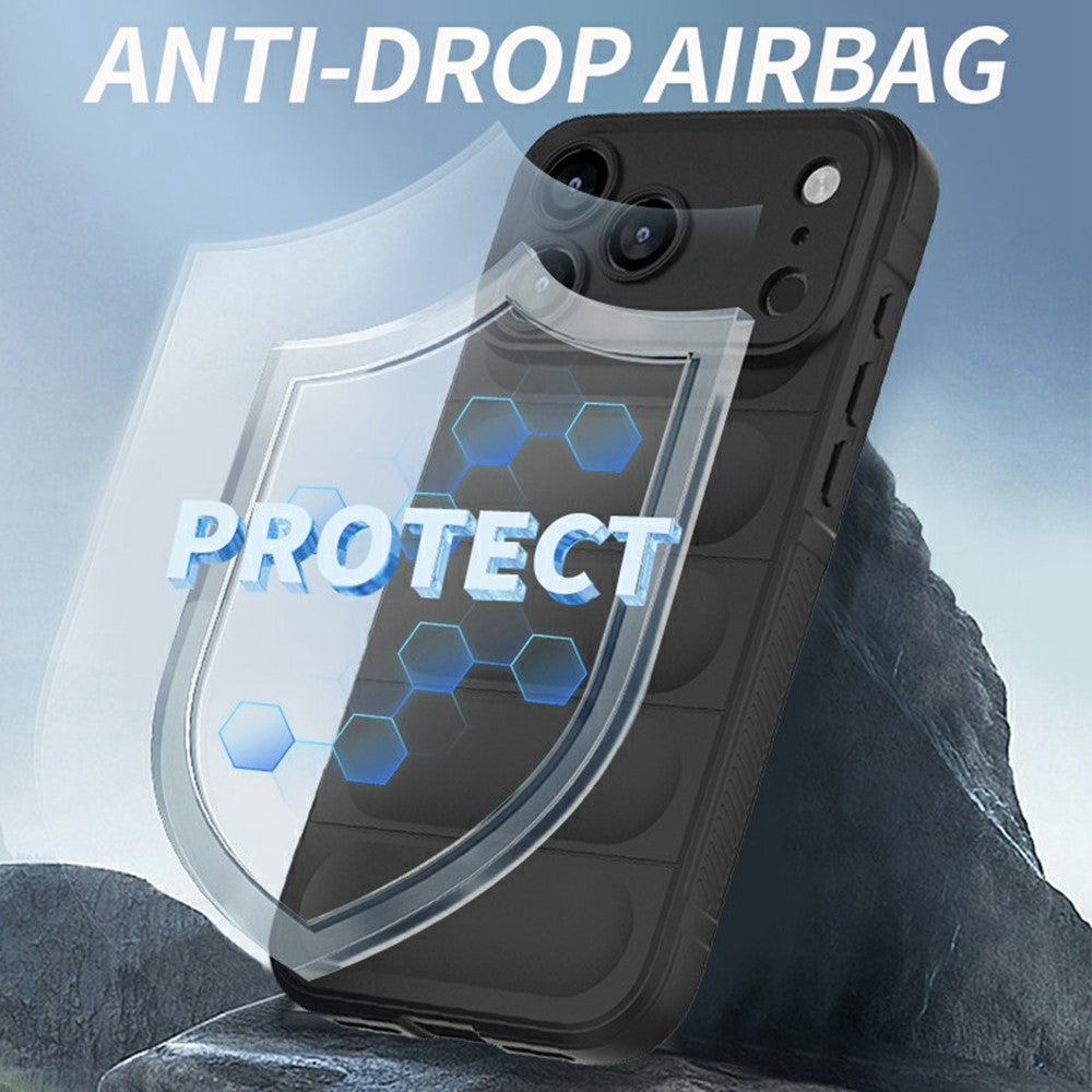 For iPhone 18 Pro / 17 Pro Case Anti-Drop Soft TPU Rugged Phone Back Cover