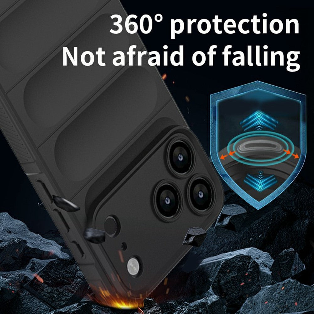 For iPhone 18 Pro / 17 Pro Case Anti-Drop Soft TPU Rugged Phone Back Cover