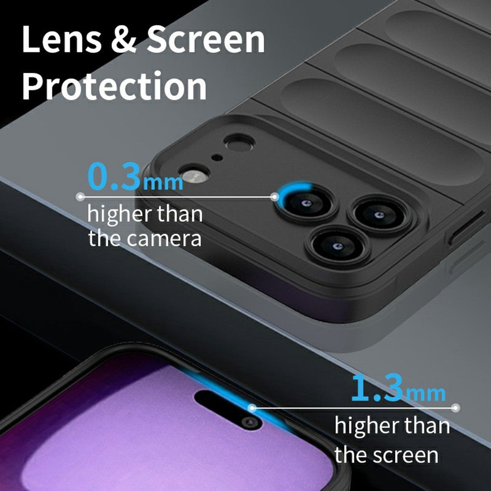 For iPhone 18 Pro Max / 17 Pro Max Case Anti-Drop Soft TPU Rugged Phone Back Cover