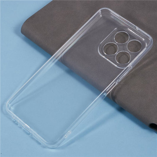 Honor X6c 4G Handyhülle – Rückseitige Abdeckung, ultradünn, flexibel, transparente TPU