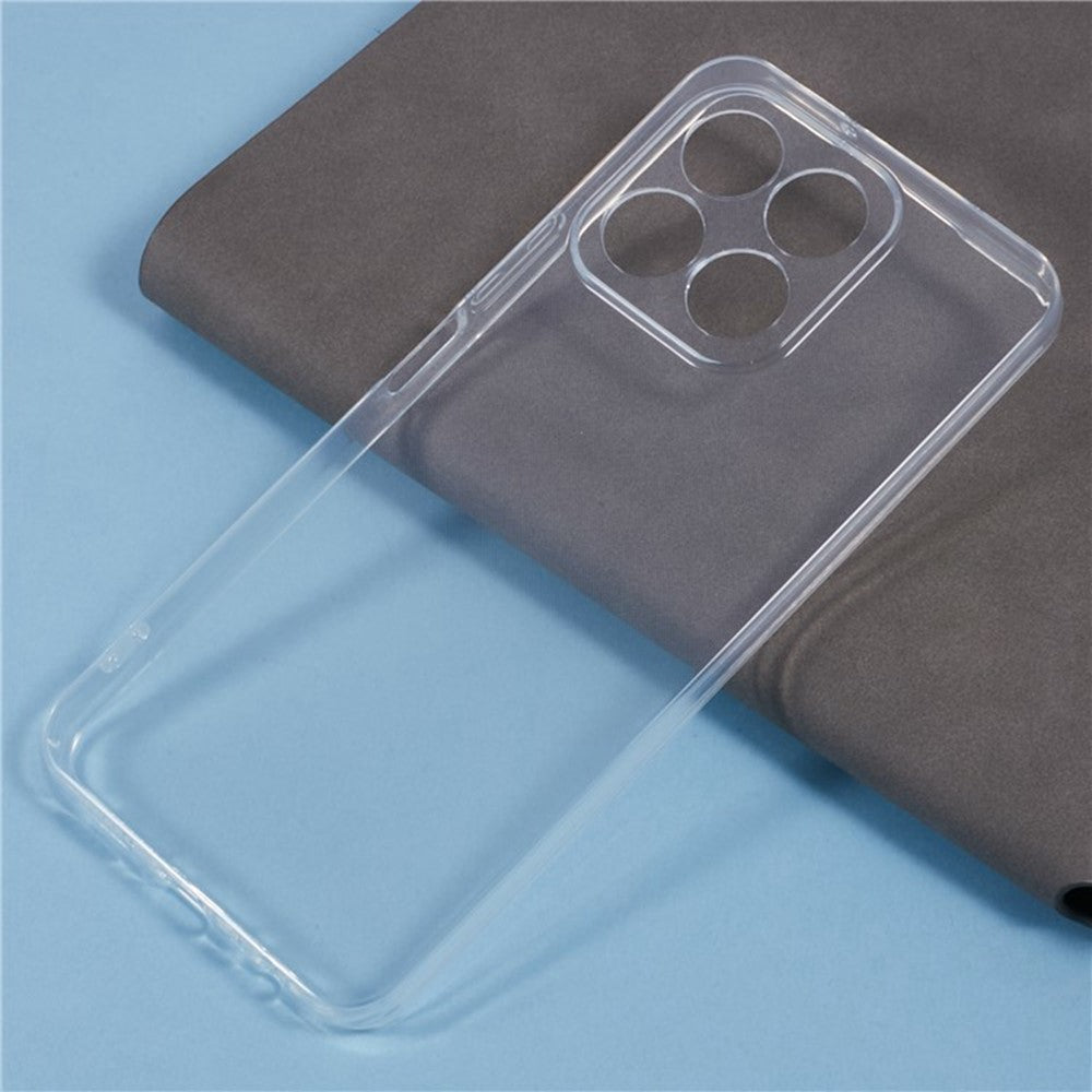 For Honor X6c 4G Back Cover Ultra Thin Flexible TPU Clear Phone Case