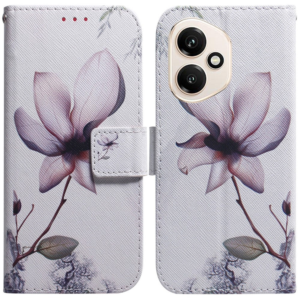 For Honor 400 5G (Global) Wallet Case Pattern Print Leather Phone Cover