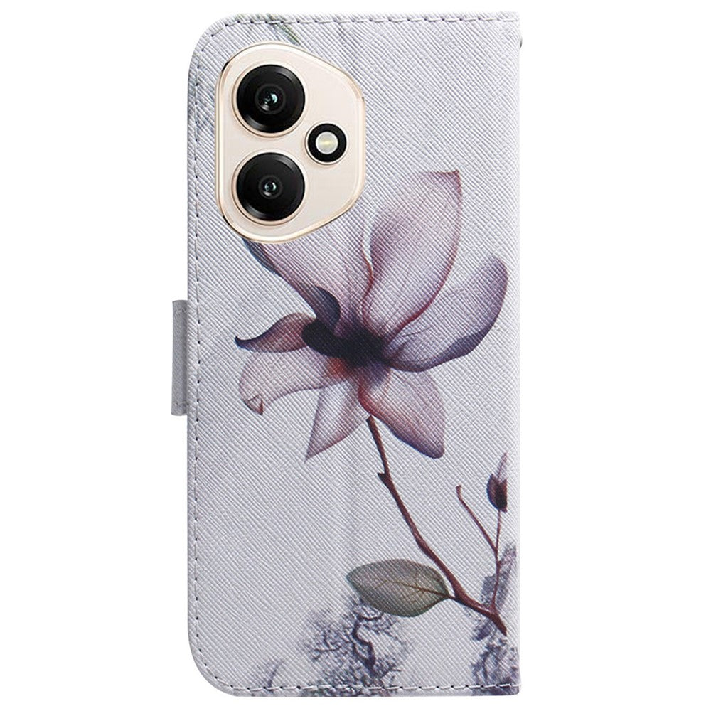 For Honor 400 5G (Global) Wallet Case Pattern Print Leather Phone Cover