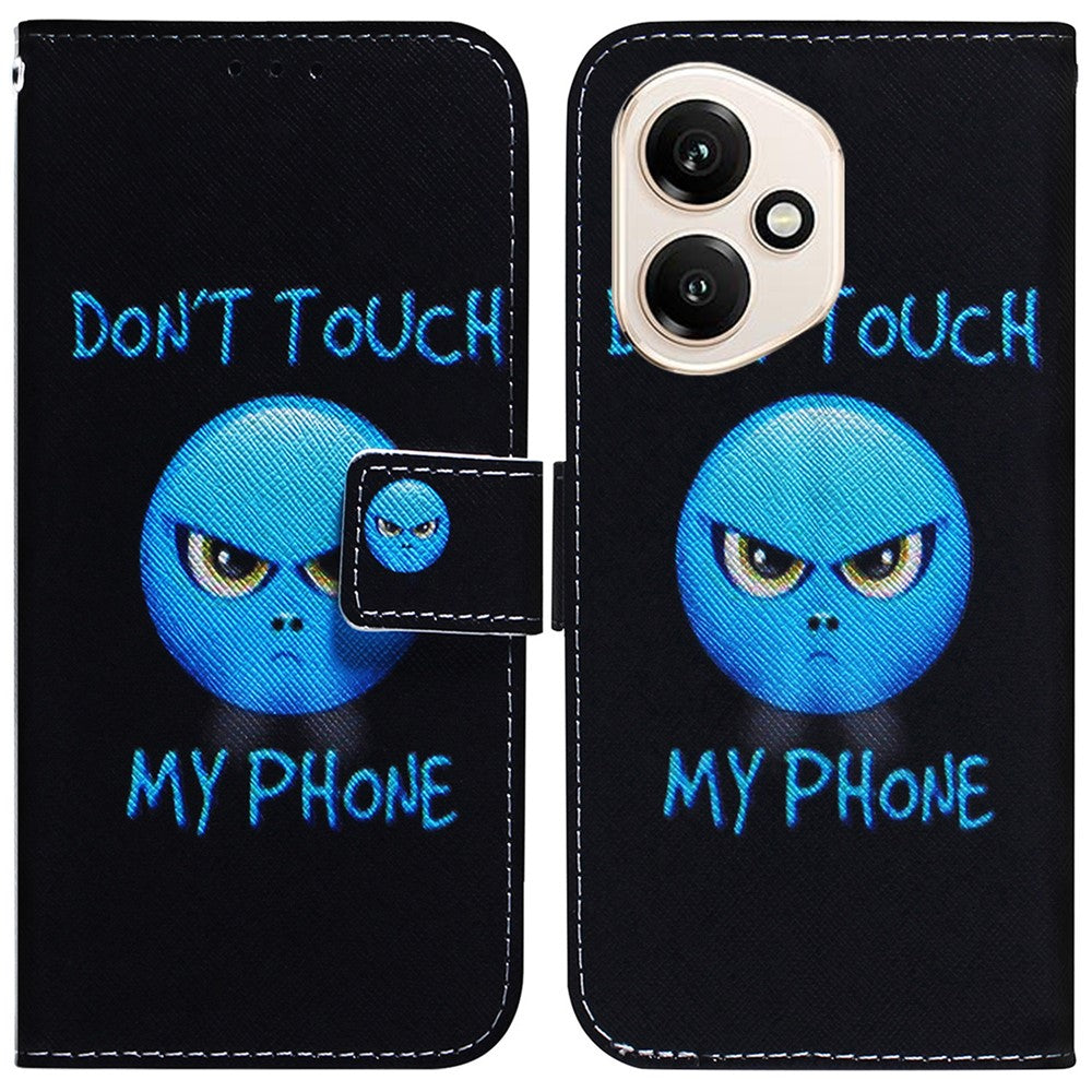 For Honor 400 5G (Global) Wallet Case Pattern Print Leather Phone Cover