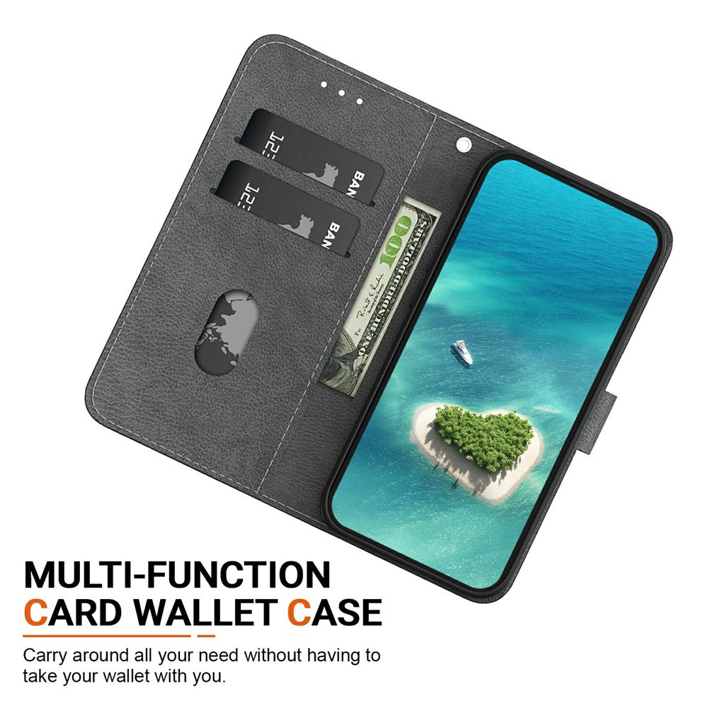For Honor 400 5G (Global) Wallet Phone Case Anti-Drop Pattern Printing Leather Flip Cover with Strap