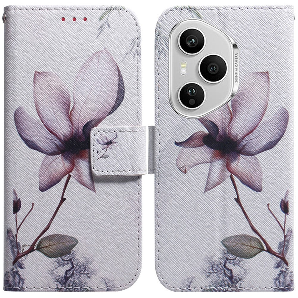 For Honor 400 Pro 5G (Global) Wallet Case Pattern Print Leather Phone Cover