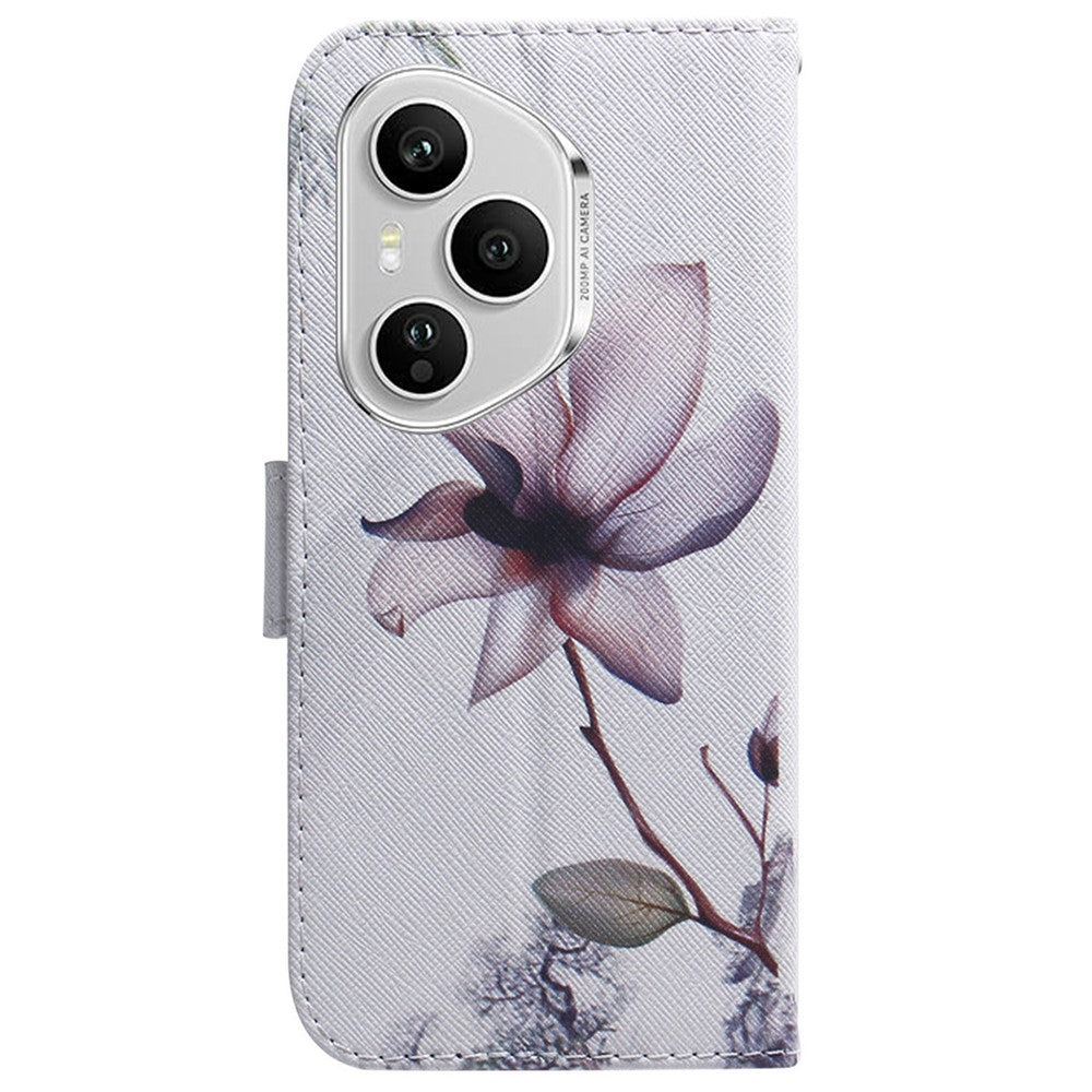For Honor 400 Pro 5G (Global) Wallet Case Pattern Print Leather Phone Cover