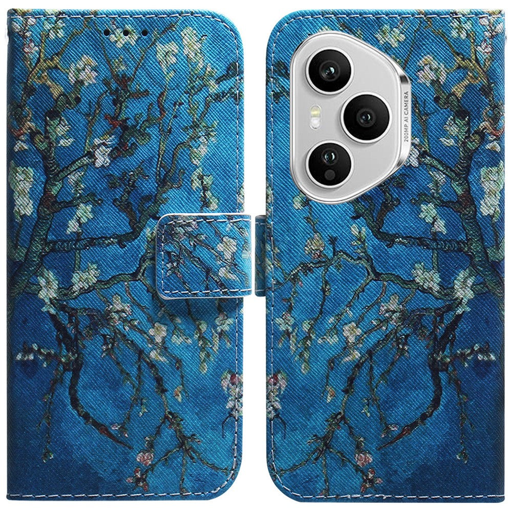 For Honor 400 Pro 5G (Global) Wallet Case Pattern Print Leather Phone Cover