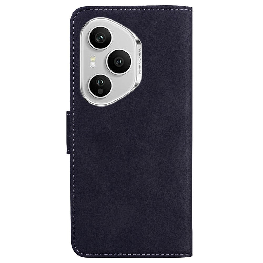 For Honor 400 Pro 5G (Global) Stand Case PU Leather Phone Cover Butterfly Printed
