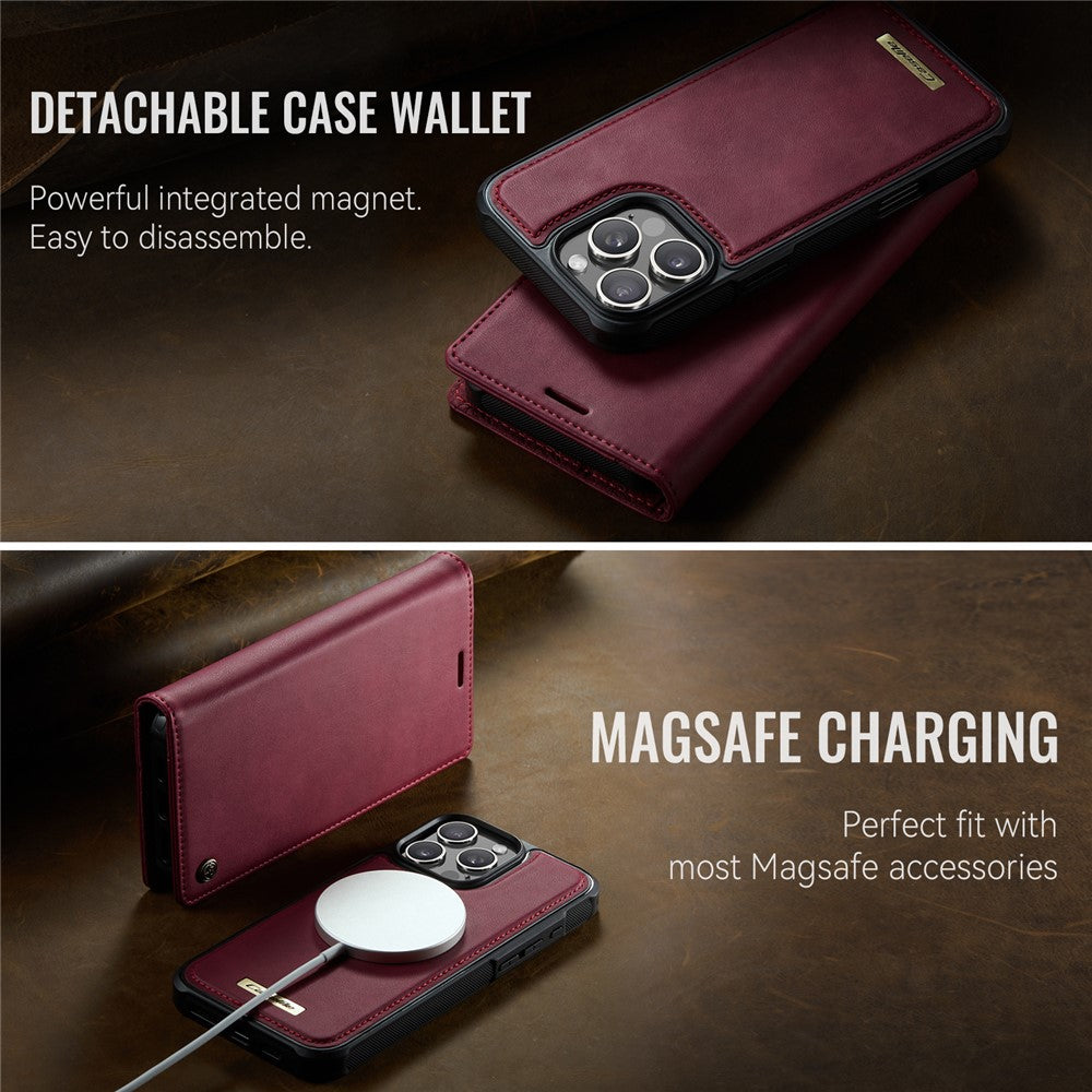 iPhone 16 Pro Max Wallet-Hülle – Kompatibel mit MagSafe mit RFID-Blockierung