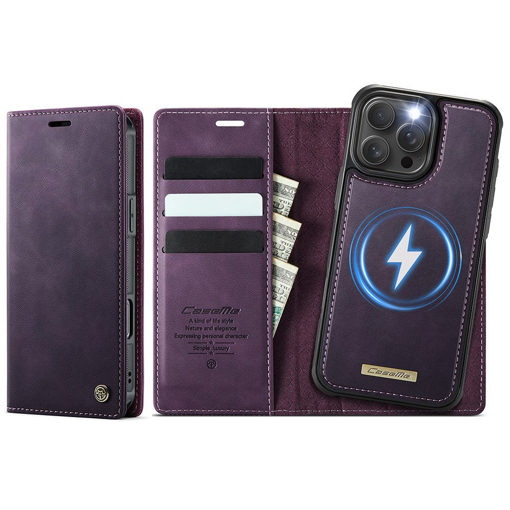 iPhone 16 Pro Max Wallet-Hülle – Kompatibel mit MagSafe mit RFID-Blockierung