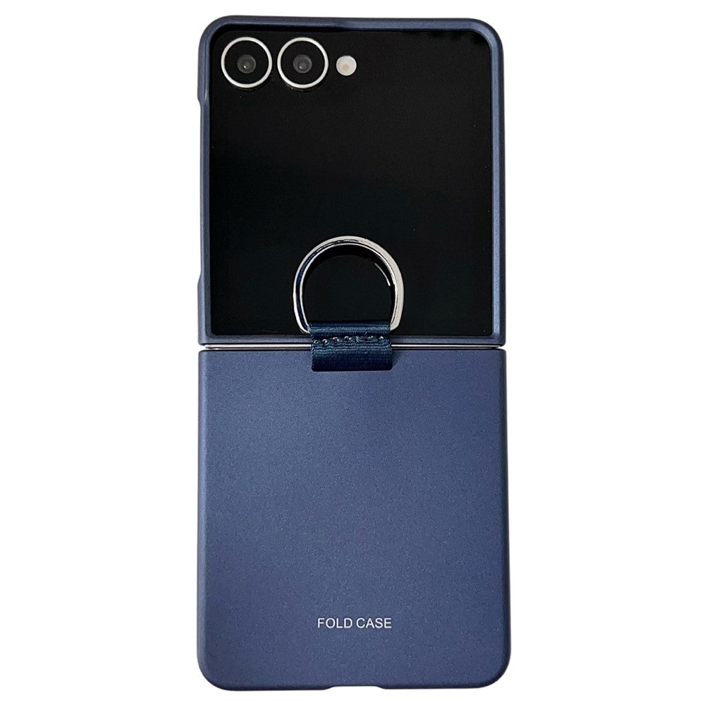 For Samsung Galaxy Z Flip7 5G Case Ring Holder Anti Drop Rubberized PC Phone Cover