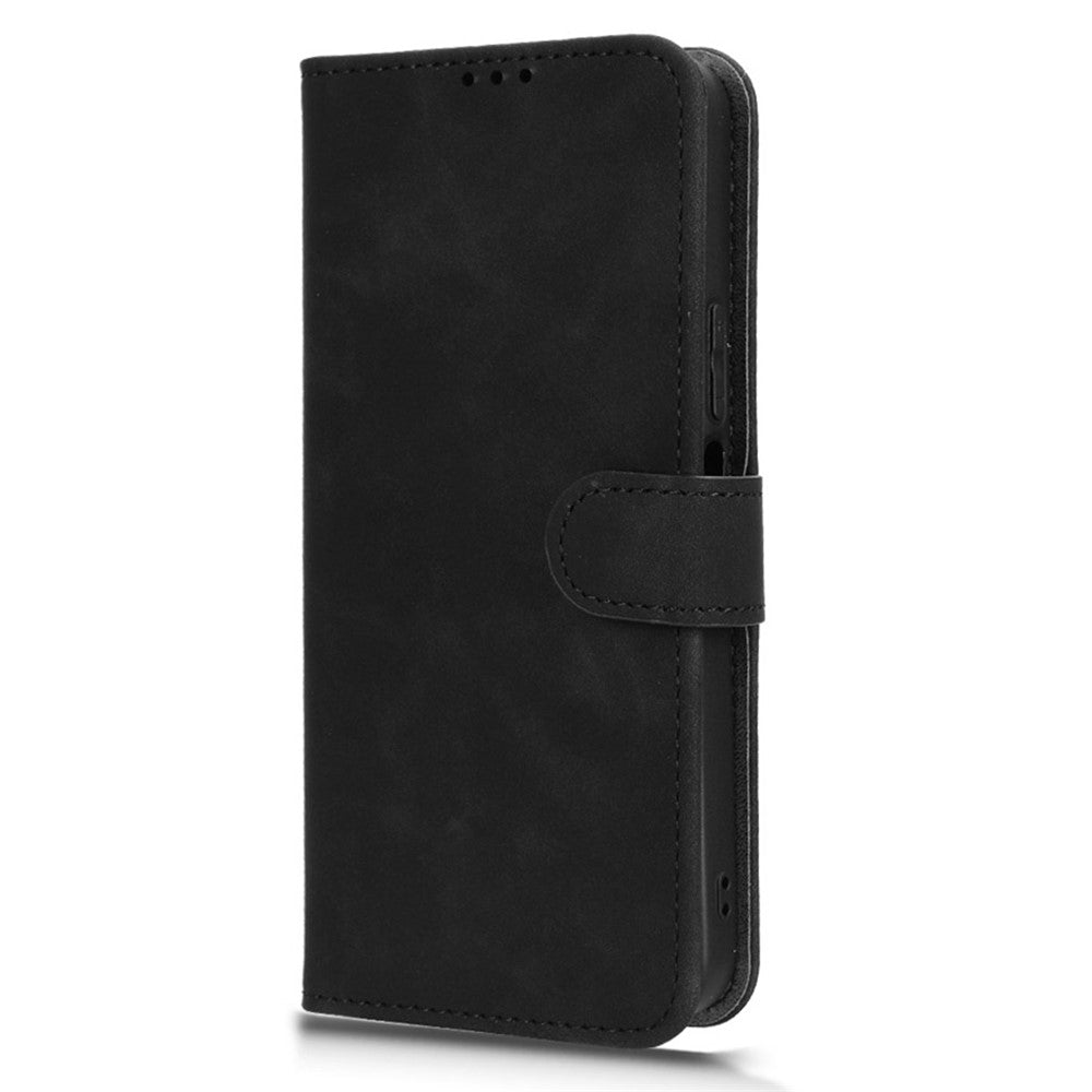 For Honor X6c 4G Leather Case Skin Feel Anti Drop Wallet Flip Phone Cover