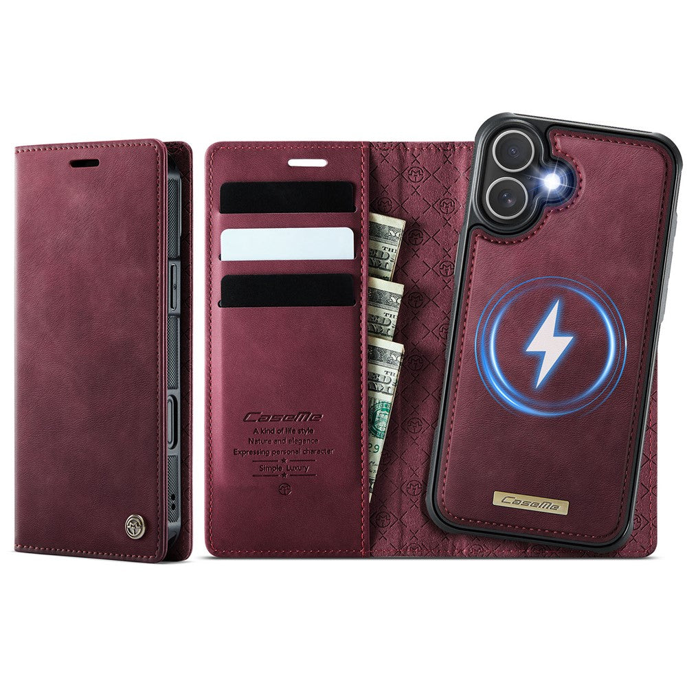 iPhone 16 Plus Wallet-Hülle – Kompatibel mit MagSafe mit RFID-Blockierung