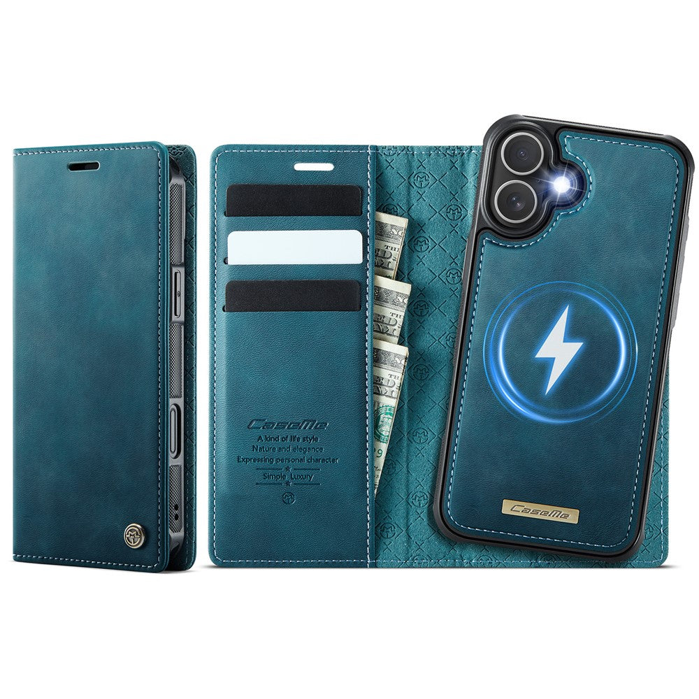 iPhone 16 Plus Wallet-Hülle – Kompatibel mit MagSafe mit RFID-Blockierung