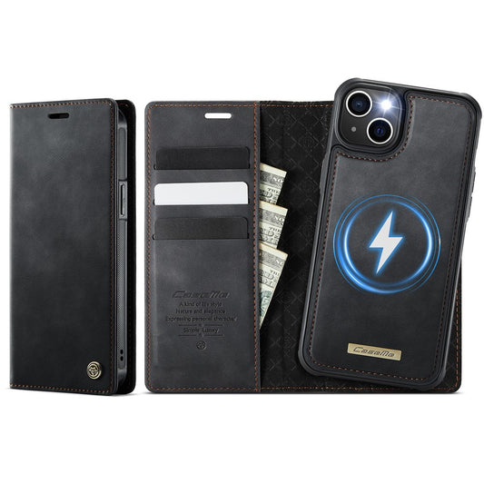 iPhone 15 Wallet-Hülle – Kompatibel mit MagSafe mit RFID-Blockierung