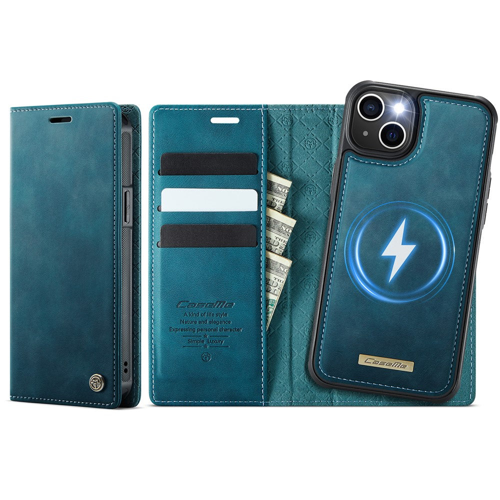 iPhone 14 Plus / 15 Plus Wallet-Hülle – Kompatibel mit MagSafe mit RFID-Blockierung