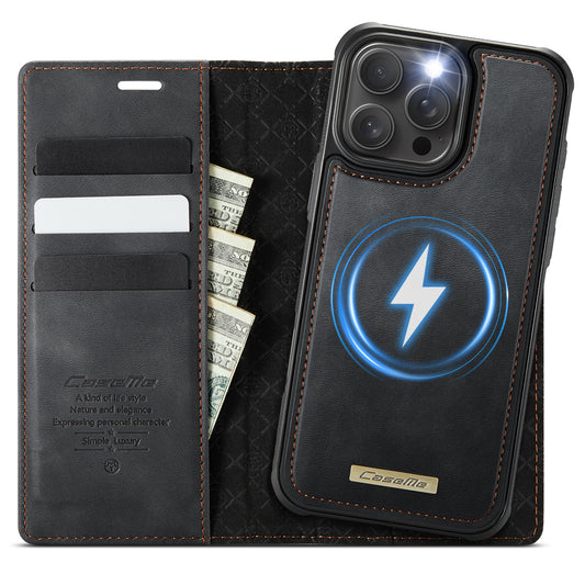 iPhone 15 Pro Wallet-Hülle – Kompatibel mit MagSafe mit RFID-Blockierung