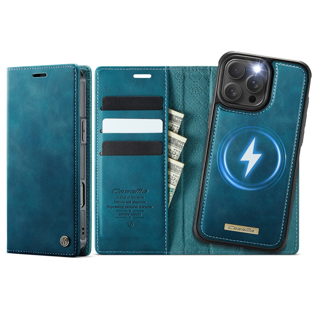 iPhone 16 Pro Wallet-Hülle – Kompatibel mit MagSafe mit RFID-Blockierung