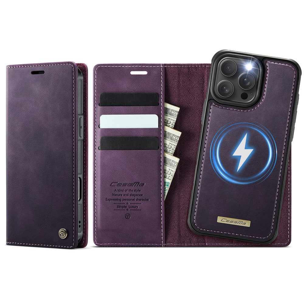 iPhone 16 Pro Wallet-Hülle – Kompatibel mit MagSafe mit RFID-Blockierung