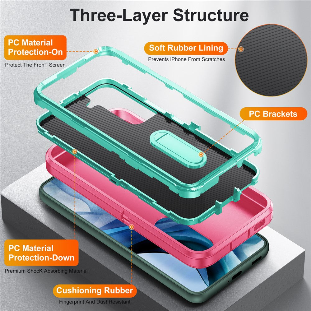 Galaxy S22 5G Silikon-Hülle – Stoßfest & EVA 3-in-1-Design