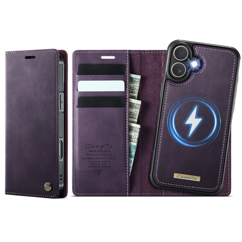 iPhone 16 Wallet-Hülle – Kompatibel mit MagSafe mit RFID-Blockierung