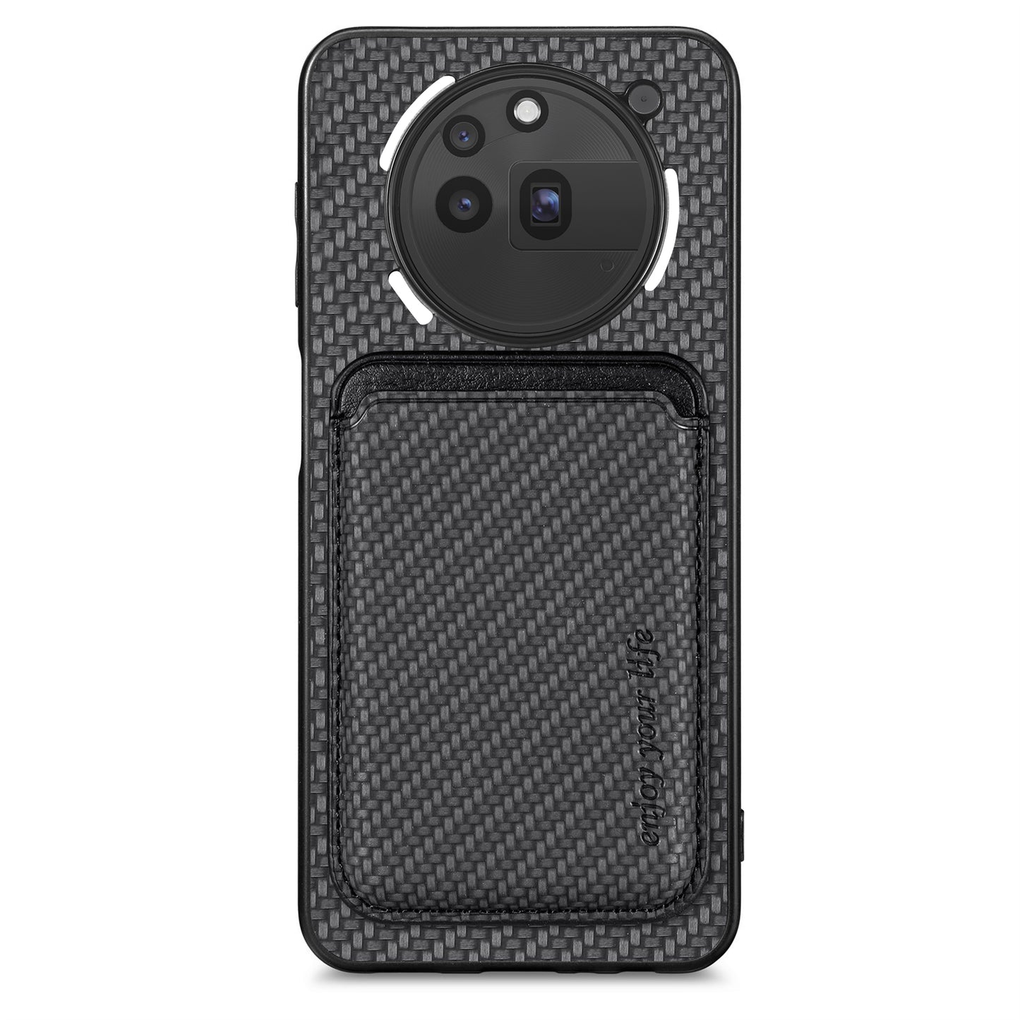 For Nothing Phone (3a) Pro Case Magnetic Detachable Card Holder Phone Back Cover