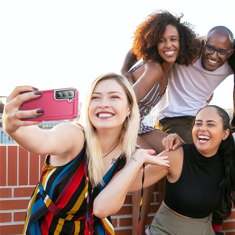 Galaxy S22 Plus 5G Silikon-Hülle – Stoßfest & EVA 3-in-1-Design