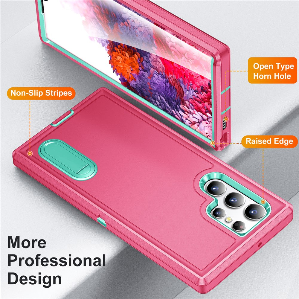 Galaxy S22 Ultra 5G Silikon-Hülle – Stoßfest & EVA 3-in-1-Design