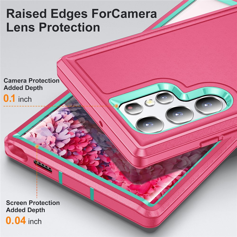 Galaxy S22 Ultra 5G Silikon-Hülle – Stoßfest & EVA 3-in-1-Design
