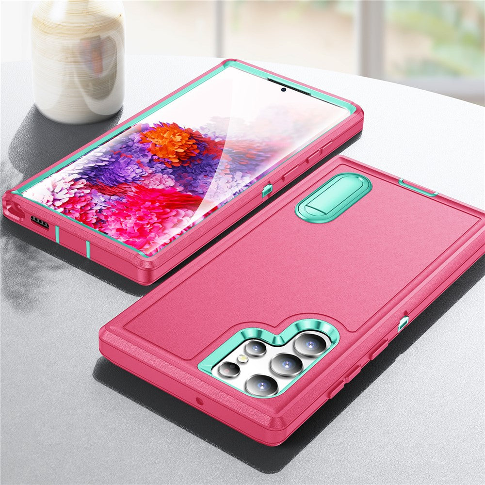 Galaxy S22 Ultra 5G Silikon-Hülle – Stoßfest & EVA 3-in-1-Design