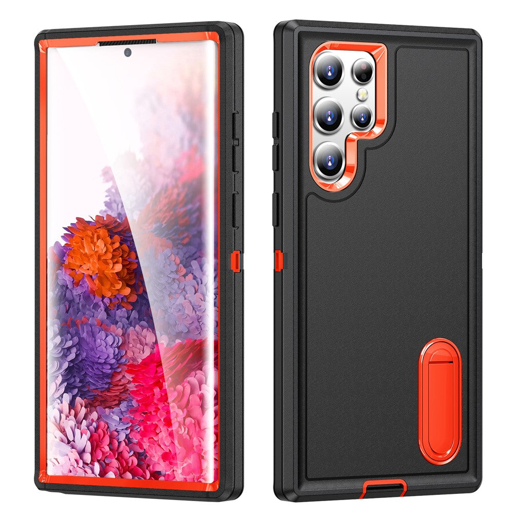 Galaxy S22 Ultra 5G Silikon-Hülle – Stoßfest & EVA 3-in-1-Design