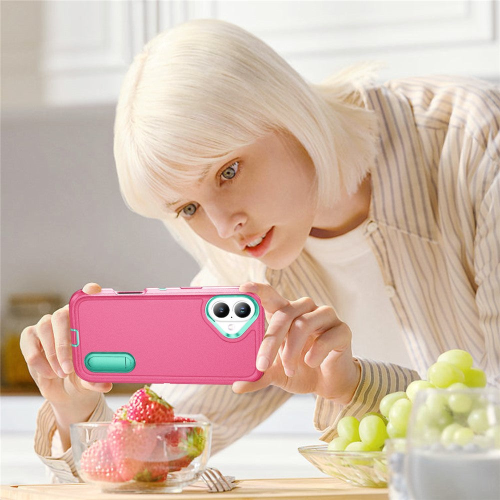 iPhone 17 Silikon-Hülle – Stoßfest & EVA 3-in-1-Design