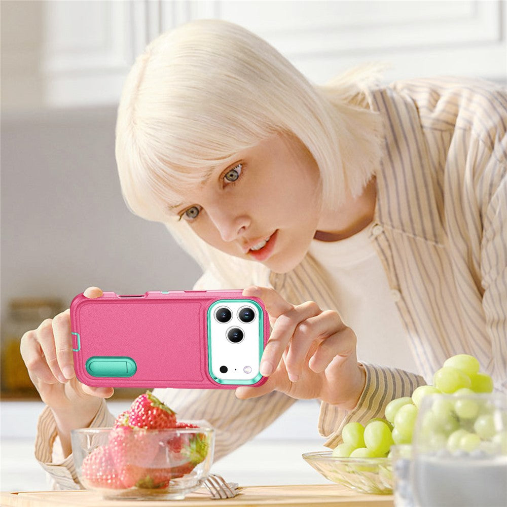 iPhone 17 Pro Max Silikon-Hülle – Stoßfest & EVA 3-in-1-Design