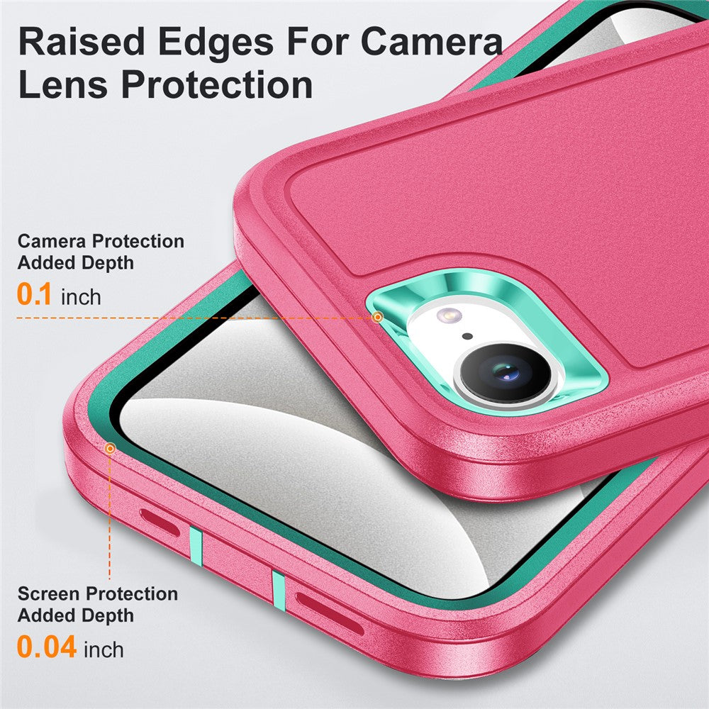 iPhone 16e Silikon-Hülle – Stoßfest & EVA 3-in-1-Design