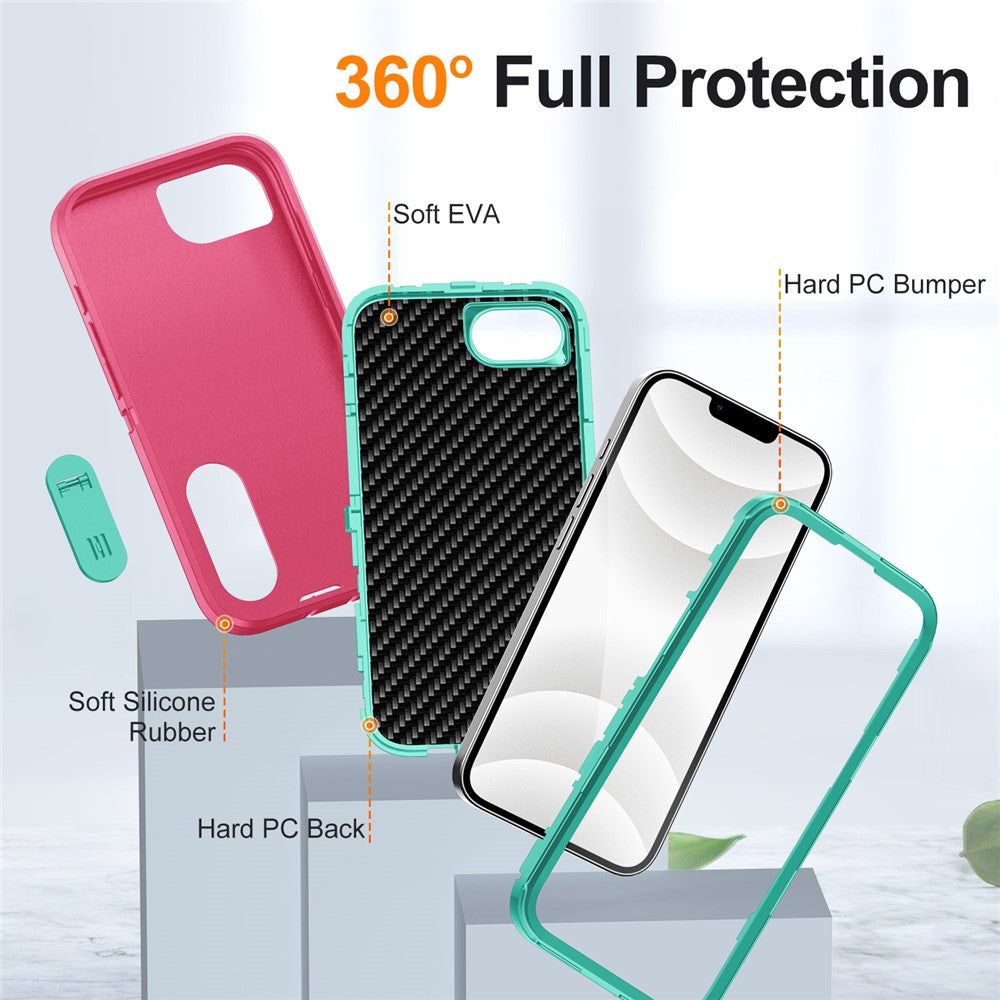 iPhone 16e Silikon-Hülle – Stoßfest & EVA 3-in-1-Design