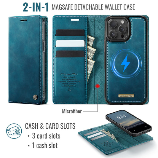 iPhone 12 Pro Max Wallet-Hülle – Kompatibel mit MagSafe mit RFID-Blockierung