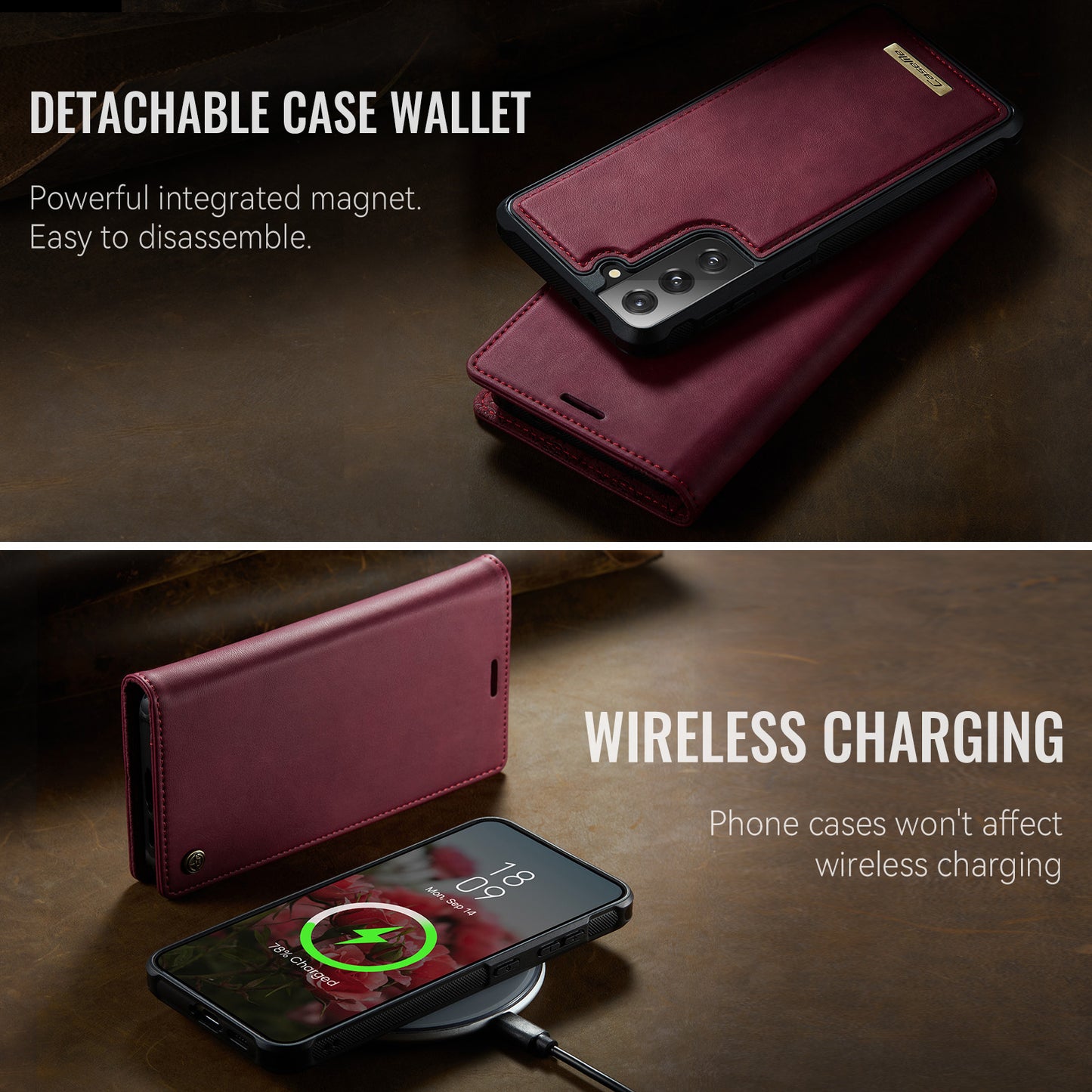 Galaxy S21 Plus 5G Wallet-Hülle – Kompatibel mit MagSafe mit RFID-Blockierung
