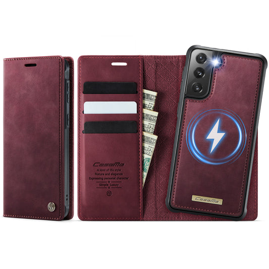 Galaxy S21 5G/4G Wallet-Hülle – Kompatibel mit MagSafe mit RFID-Blockierung