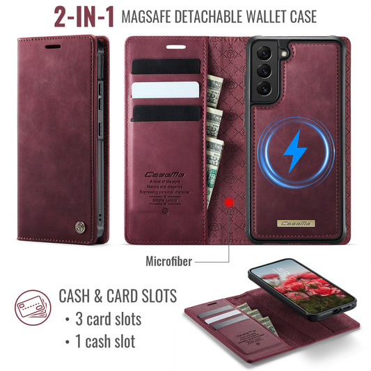 Galaxy S22 Plus 5G Wallet-Hülle – Kompatibel mit MagSafe mit RFID-Blockierung