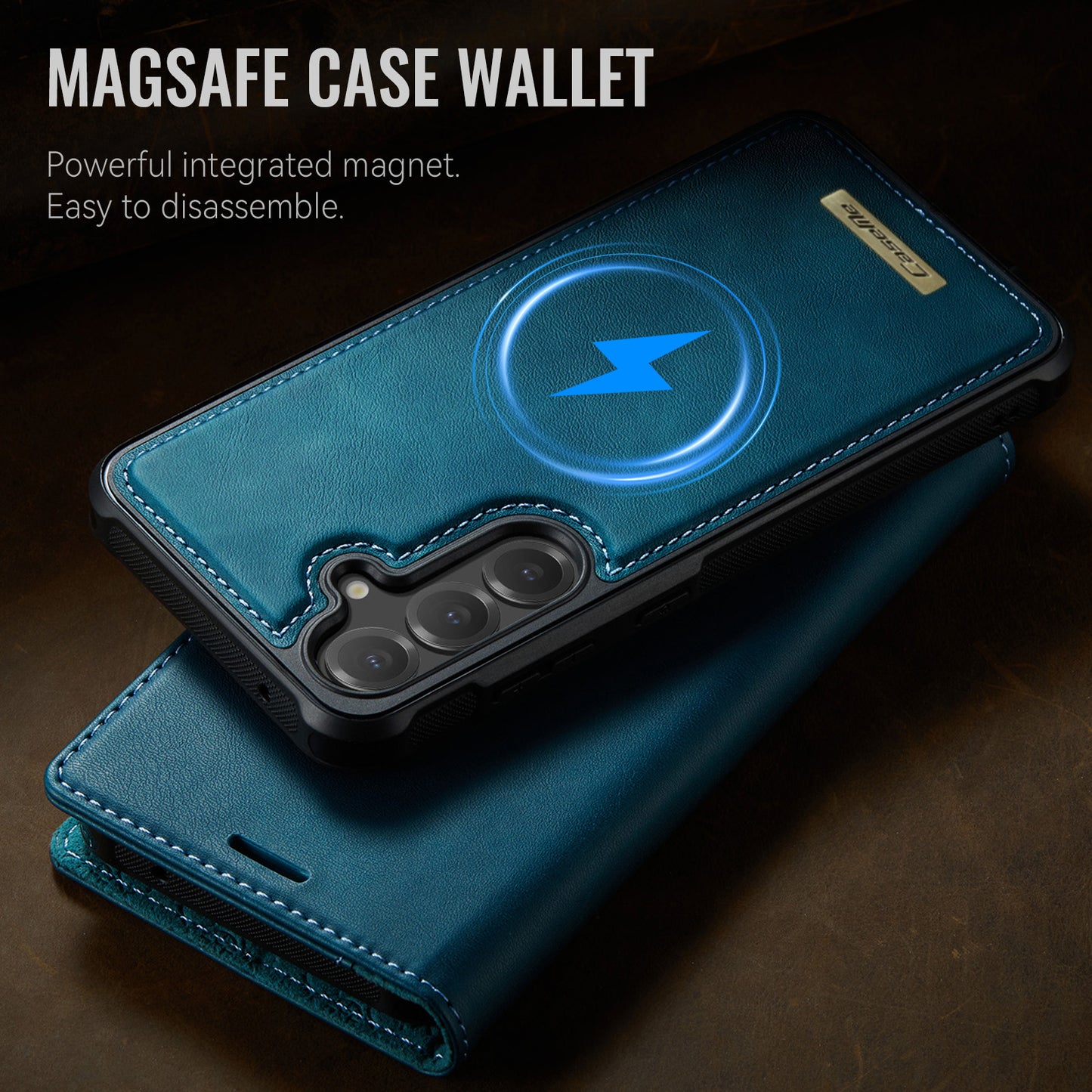 Galaxy S23 FE Wallet-Hülle – Kompatibel mit MagSafe mit RFID-Blockierung