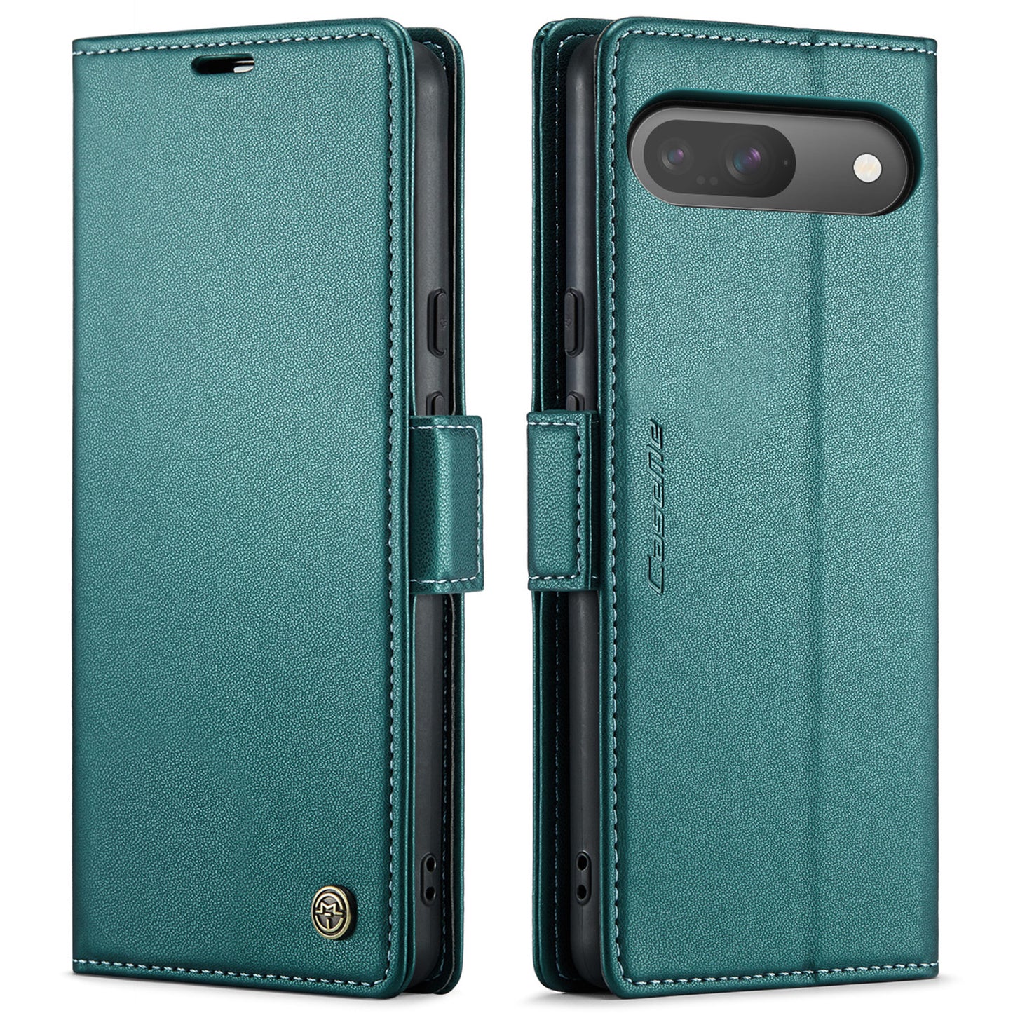 Pixel 10 Pro / 10 / 9 Pro / 9 Glänzende Wallet-Hülle – RFID-Schutz & Ständer