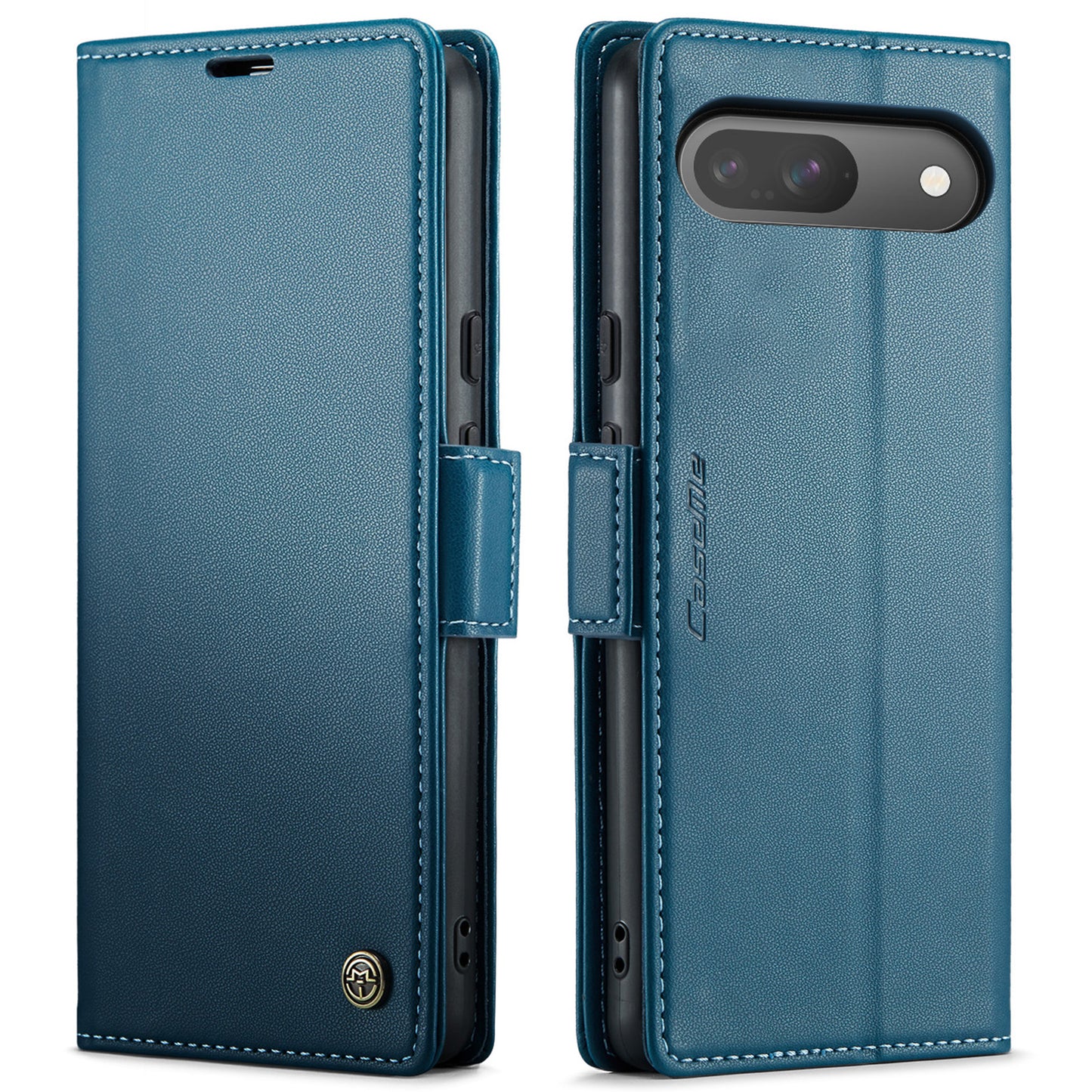 Pixel 10 Pro / 10 / 9 Pro / 9 Glänzende Wallet-Hülle – RFID-Schutz & Ständer