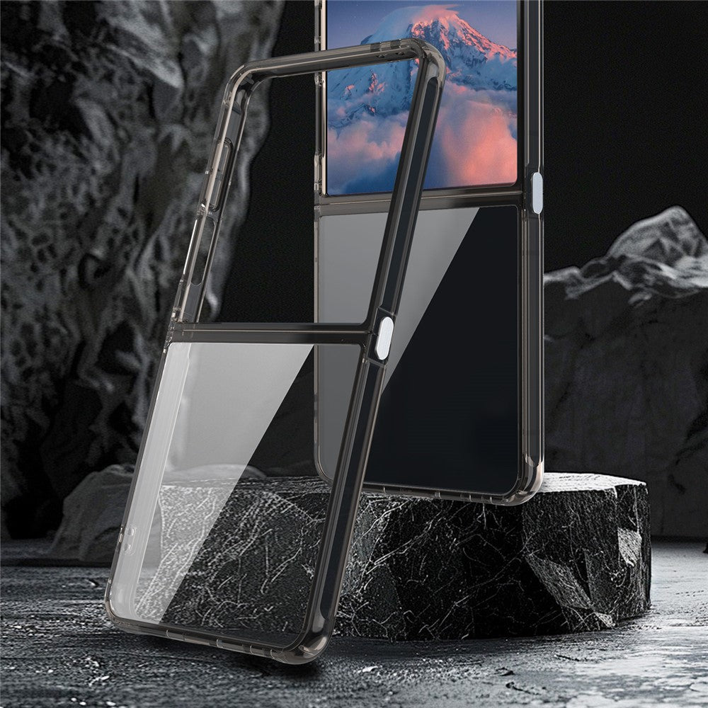 Galaxy Z Flip7 5G Schutzhülle – Transparent, stoßfest & Anti-Vergilbung