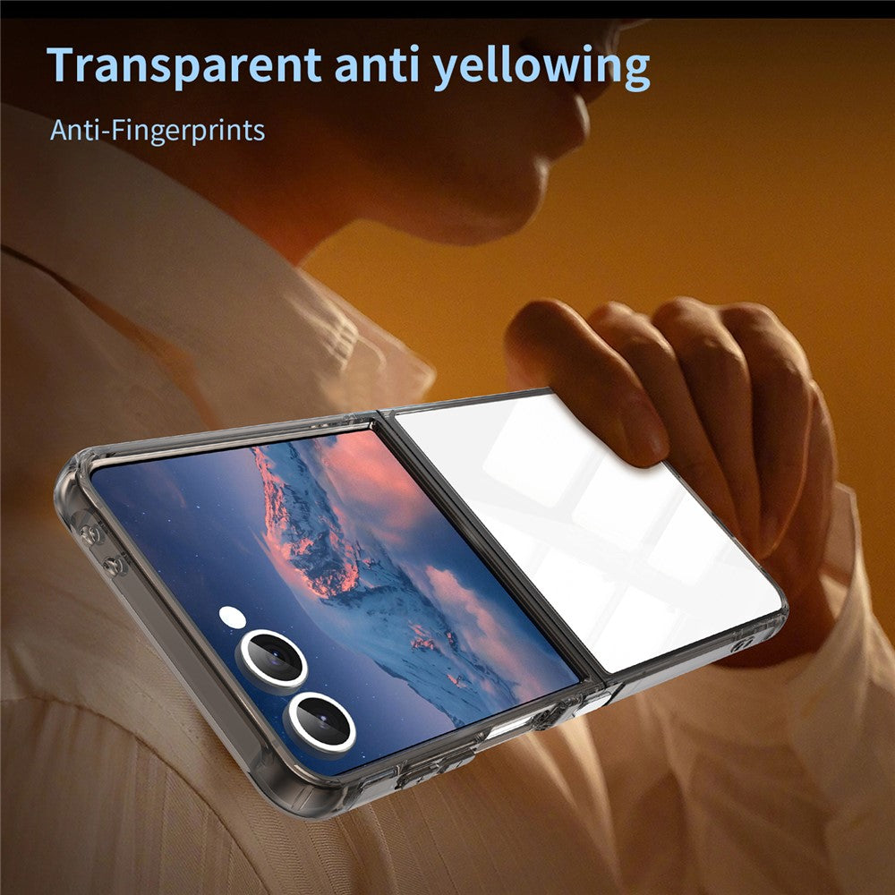 Galaxy Z Flip7 5G Schutzhülle – Transparent, stoßfest & Anti-Vergilbung