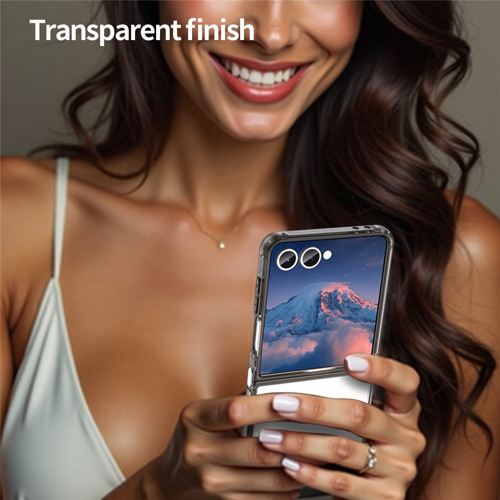 Galaxy Z Flip7 5G Schutzhülle – Transparent, stoßfest & Anti-Vergilbung