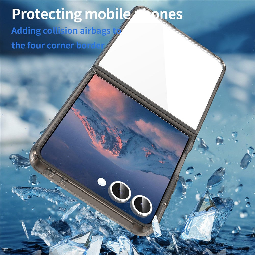 Galaxy Z Flip7 5G Schutzhülle – Transparent, stoßfest & Anti-Vergilbung
