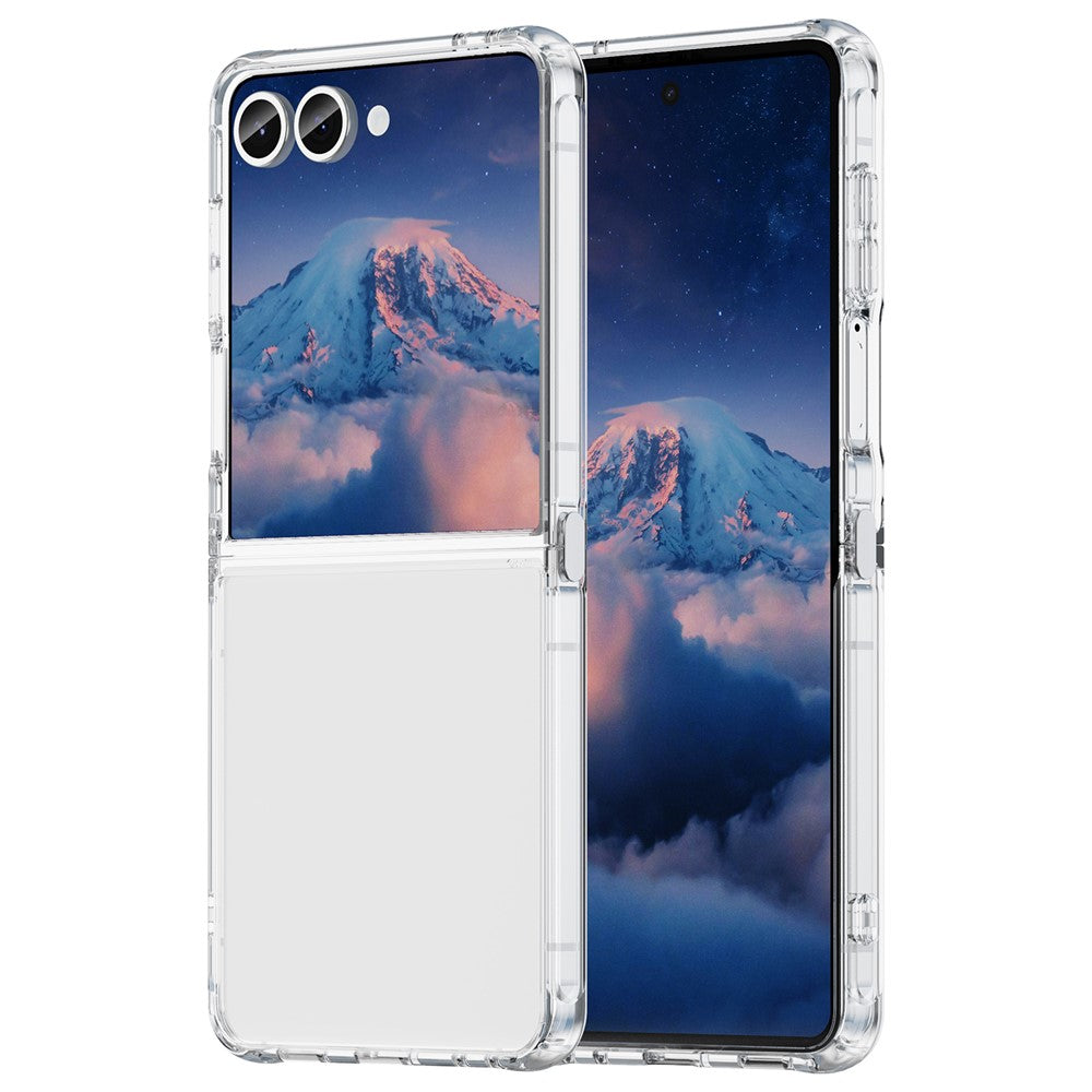 Galaxy Z Flip7 5G Schutzhülle – Transparent, stoßfest & Anti-Vergilbung