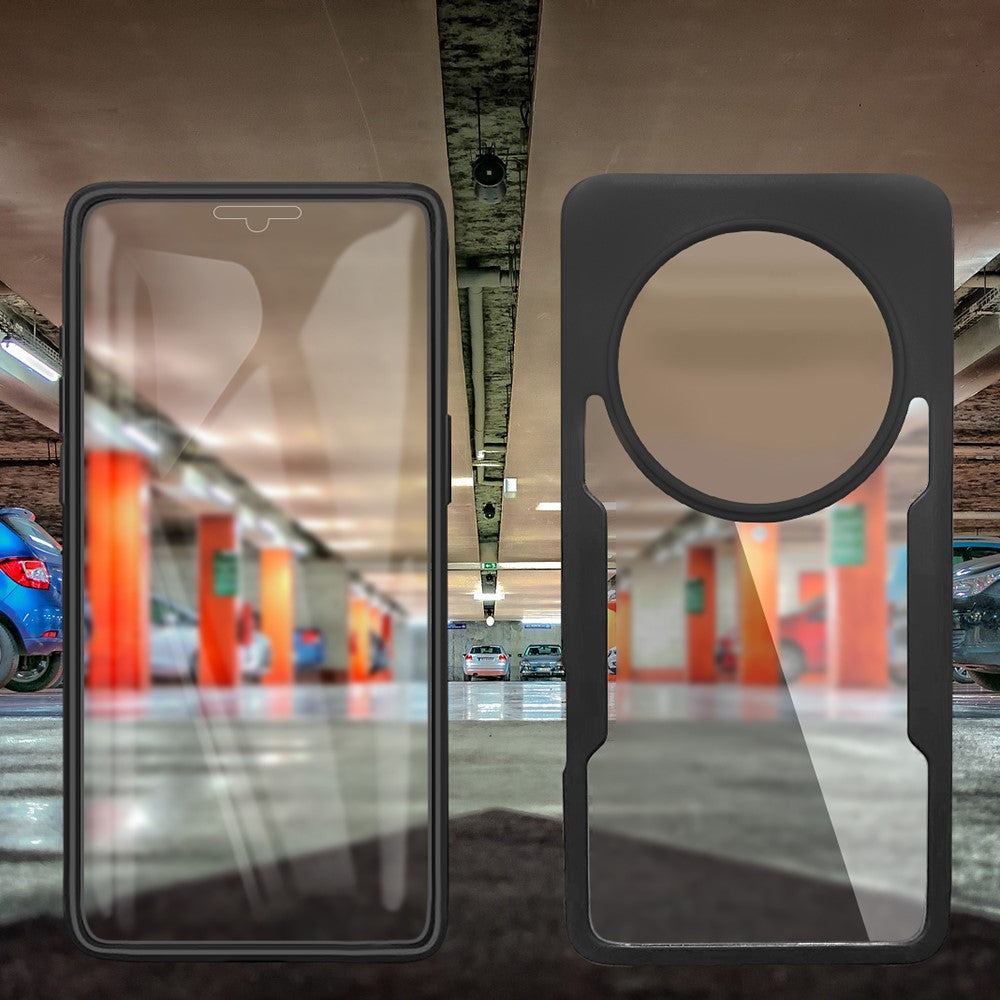 Phone Case For Xiaomi Redmi 14C 4G / 14R 5G / A4 5G / Poco C75 4G , Acrylic + TPU Clear Cover with PET Screen Film